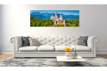 Billede Magic Places Neuschwanstein Castle 120x40 - Artgeist sp. z o. o. - Boligtilbehør - Billeder & kunst - Billeder på lærred