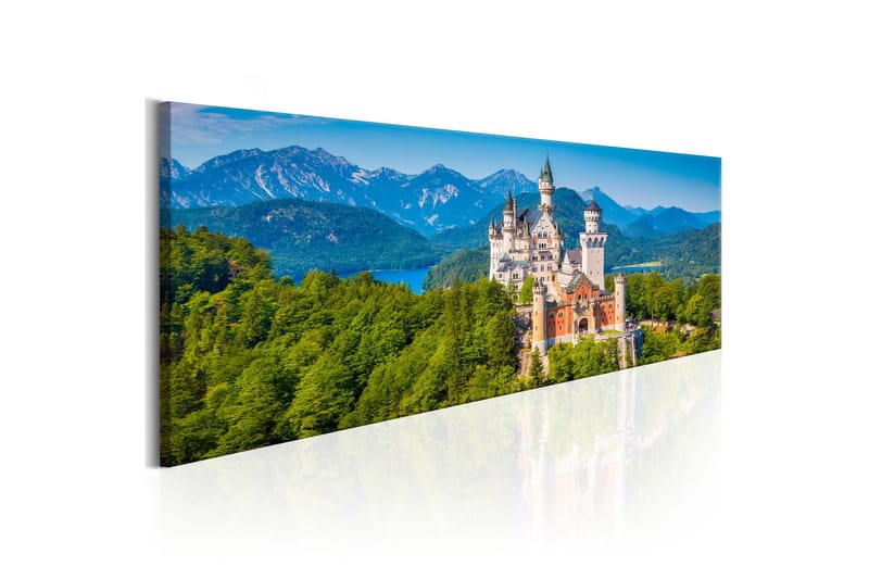 Billede Magic Places Neuschwanstein Castle 135x45, Artgeist sp. z o. o.