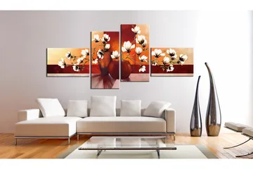 Billede Magnolia Impression 200x90 - Artgeist sp. z o. o. - Boligtilbehør - Billeder & kunst - Billeder på lærred