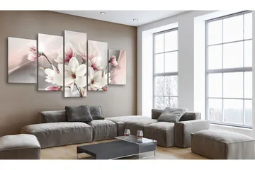 Billede Magnolia In Bloom 200x100 - Artgeist sp. z o. o. - Boligtilbehør - Billeder & kunst - Billeder på lærred