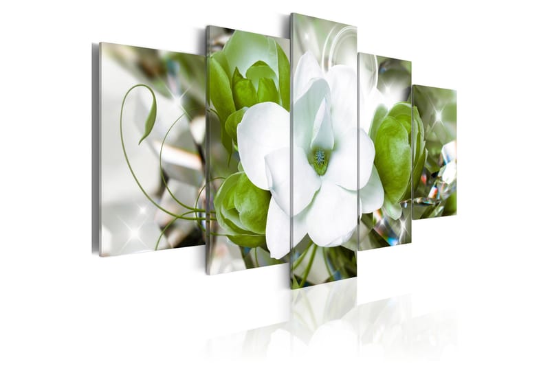 Billede Malachite Nymph 100x50 - Artgeist sp. z o. o. - Boligtilbehør - Billeder & kunst - Billeder på lærred