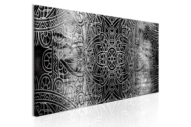 Billede Mandala Grey Depths 120x40, Artgeist sp. z o. o.
