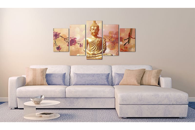 Billede Mantra 200x100 - Artgeist sp. z o. o. - Boligtilbehør - Billeder & kunst - Billeder på lærred
