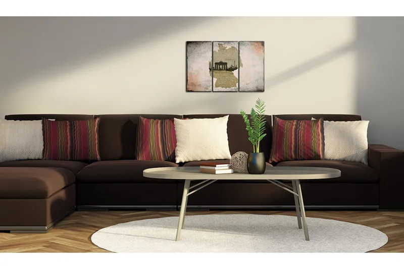 Billede map: Germany, Brandenburg Gate 120x80 - Artgeist sp. z o. o. - Boligtilbehør - Billeder & kunst - Billeder på lærred