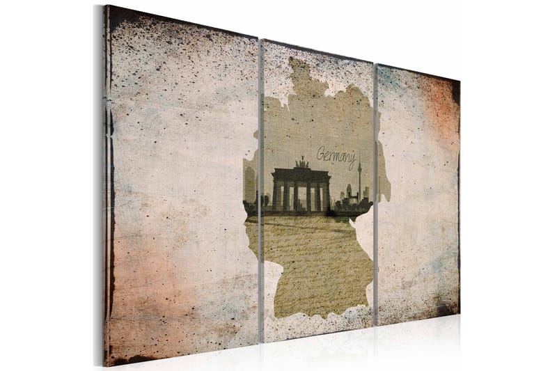Billede map: Germany, Brandenburg Gate 120x80 - Artgeist sp. z o. o. - Boligtilbehør - Billeder & kunst - Billeder på lærred