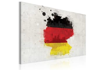 Billede Map of Germany 120x80