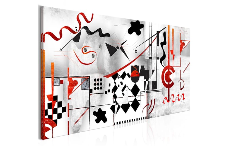Billede Maze (1 del) Smal 120x40 - Artgeist sp. z o. o. - Boligtilbehør - Billeder & kunst - Billeder på lærred