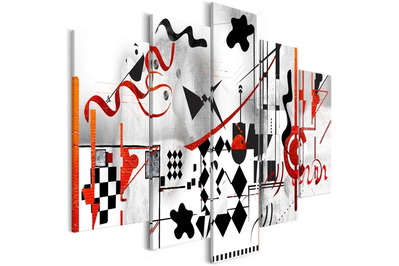 Billede Maze 5 Parts Wide 100x50, Artgeist sp. z o. o.