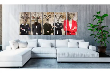 Billede Me And The Rest 200x80 - Artgeist sp. z o. o. - Boligtilbehør - Billeder & kunst - Billeder på lærred