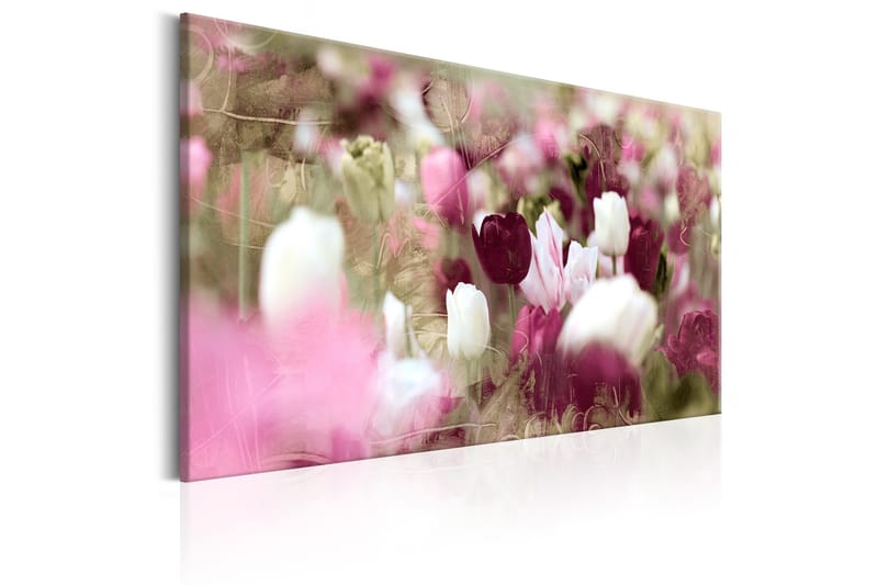 Billede Meadow of Tulips 60x40 - Artgeist sp. z o. o. - Boligtilbehør - Billeder & kunst - Billeder på lærred