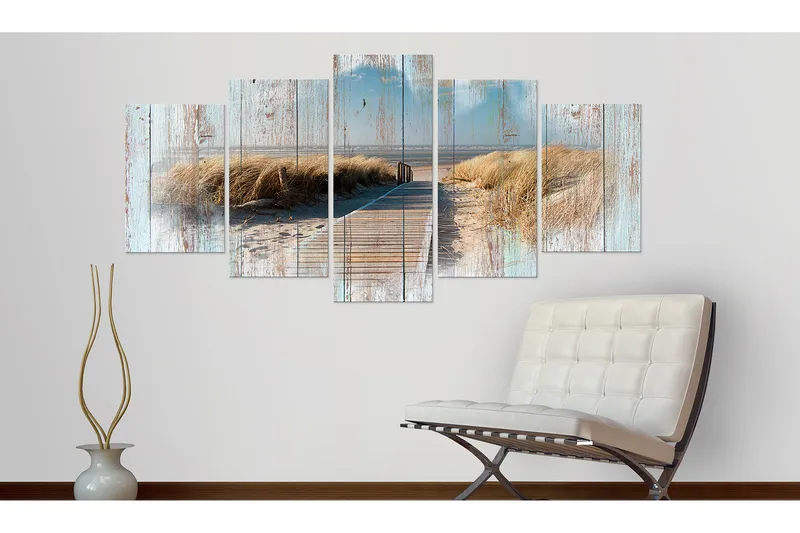 Billede Melody Of Summer 200x100 - Artgeist sp. z o. o. - Boligtilbehør - Billeder & kunst - Billeder på lærred