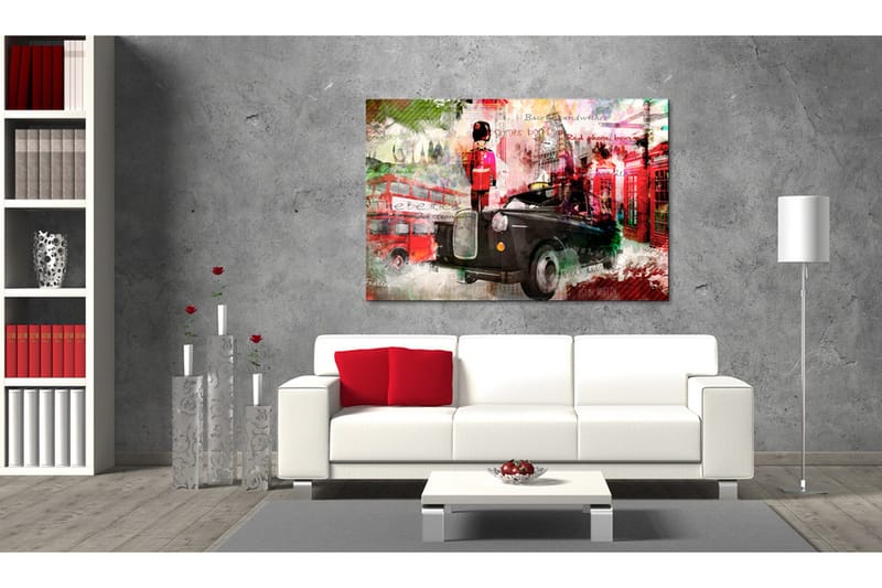 Billede Memories From London 60x40 - Artgeist sp. z o. o. - Boligtilbehør - Billeder & kunst - Billeder på lærred