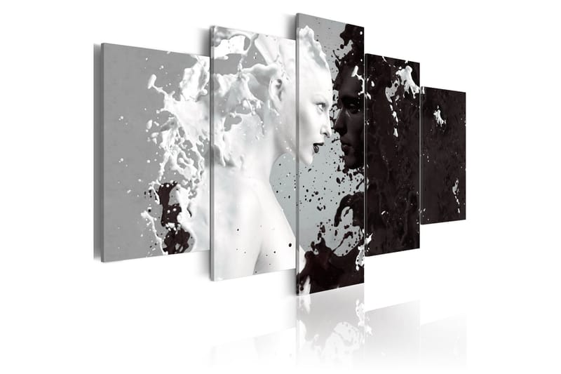 Billede Milk & Choco 5 Pieces 100x50, Artgeist sp. z o. o.