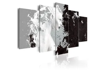 Billede Milk & Choco 5 Pieces 200x100 - Artgeist sp. z o. o. - Boligtilbehør - Billeder & kunst - Billeder på lærred