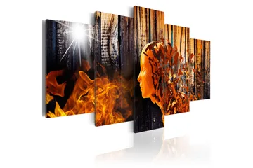 Billede Million Thoughts 200x100 - Artgeist sp. z o. o. - Boligtilbehør - Billeder & kunst - Billeder på lærred