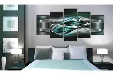 Billede Mint Fragrance 100x50 - Artgeist sp. z o. o. - Boligtilbehør - Billeder & kunst - Billeder på lærred