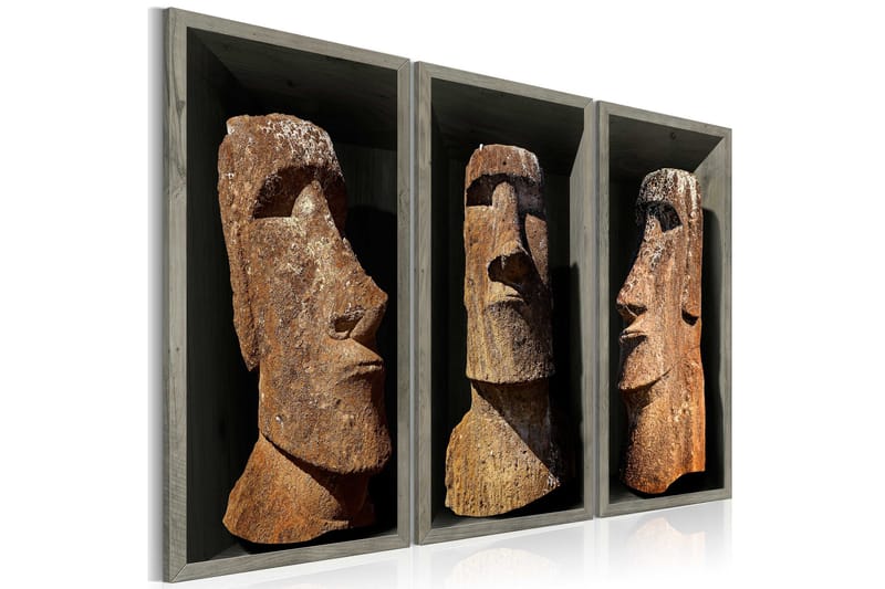 Billede Moai Easter Island 90x60, Artgeist sp. z o. o.