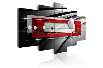 Billede Modern Symmetry 100x50 - Artgeist sp. z o. o. - Boligtilbehør - Billeder & kunst - Billeder på lærred