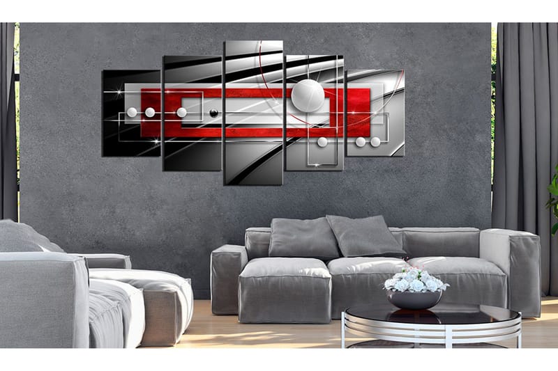 Billede Modern Symmetry 100x50 - Artgeist sp. z o. o. - Boligtilbehør - Billeder & kunst - Billeder på lærred