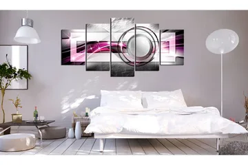 Billede Modern Pink 200x100 - Artgeist sp. z o. o. - Boligtilbehør - Billeder & kunst - Billeder på lærred