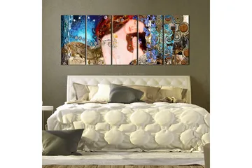 Billede Modher's Hug 5 Parts Narrow 200x80 - Artgeist sp. z o. o. - Boligtilbehør - Billeder & kunst - Billeder på lærred
