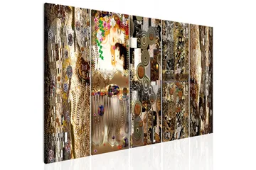 Billede Mom With Child 5 Parts Narrow 225x90 - Artgeist sp. z o. o. - Boligtilbehør - Billeder & kunst - Billeder på lærred