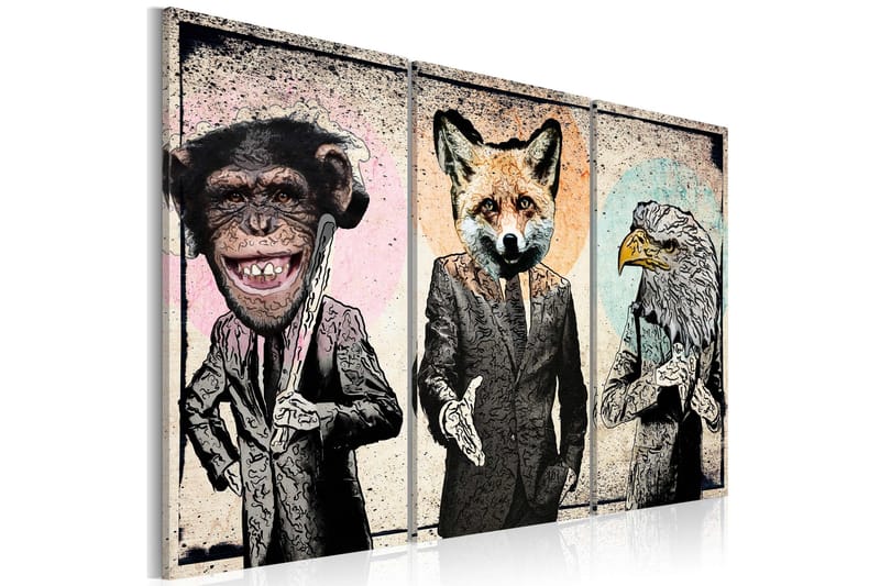 Billede Monkey Business 60x40, Artgeist sp. z o. o.