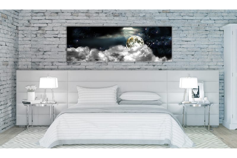 Billede Moon In The Clouds 135x45 - Artgeist sp. z o. o. - Boligtilbehør - Billeder & kunst - Billeder på lærred