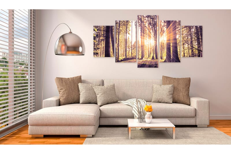 Billede Morning Idyll 100x50 - Artgeist sp. z o. o. - Boligtilbehør - Billeder & kunst - Billeder på lærred