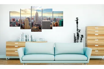 Billede Morning In New York City 100x50 - Artgeist sp. z o. o. - Boligtilbehør - Billeder & kunst - Billeder på lærred