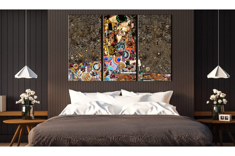 Billede Mosaic Of Love 90x60 - Artgeist sp. z o. o. - Boligtilbehør - Billeder & kunst - Billeder på lærred