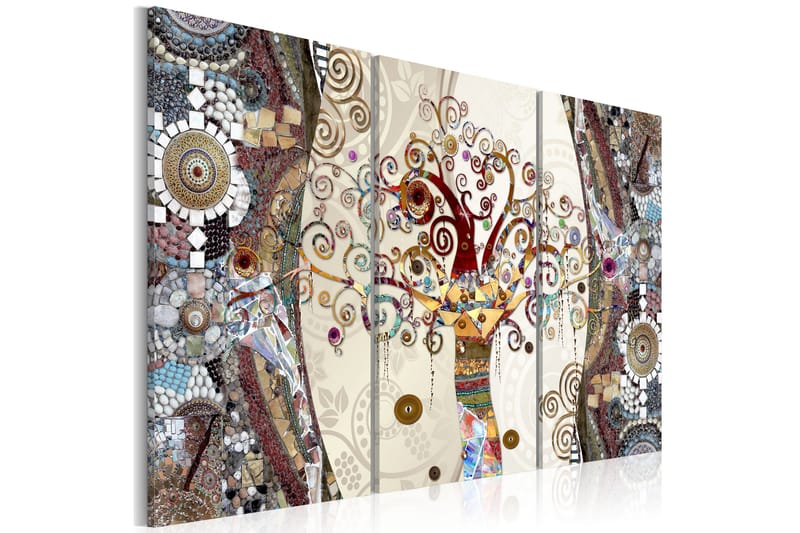 Billede Mosaic Tree 90x60, Artgeist sp. z o. o.