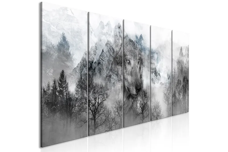 Billede Mountain Predator 5 Parts Narrow 225x90, Artgeist sp. z o. o.