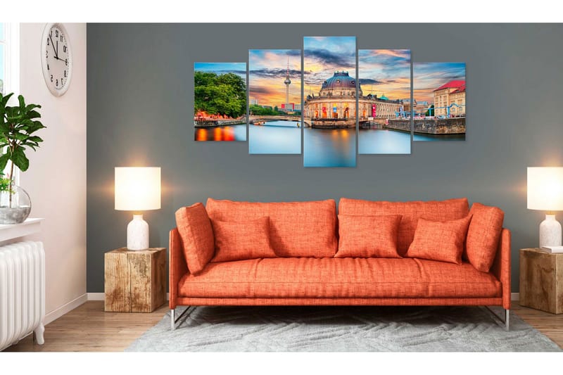 Billede Museum Island Berlin 200x100 - Artgeist sp. z o. o. - Boligtilbehør - Billeder & kunst - Billeder på lærred