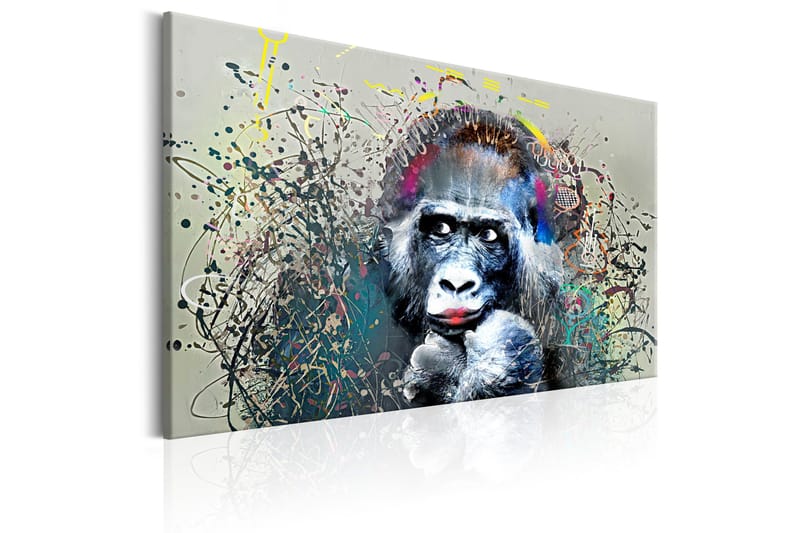 Billede Music in my Head 60x40 - Artgeist sp. z o. o. - Boligtilbehør - Billeder & kunst - Billeder på lærred