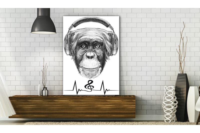 Billede Musical Pulse (1 del) Lodret 40x60, Artgeist sp. z o. o.