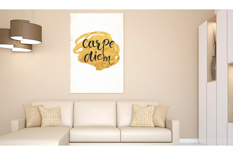 Billede My Home Carpe Diem 60x90 - Artgeist sp. z o. o. - Boligtilbehør - Billeder & kunst - Billeder på lærred
