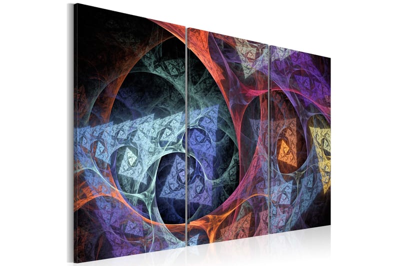 Billede Mysterious Colors Abstraction 60x40, Artgeist sp. z o. o.