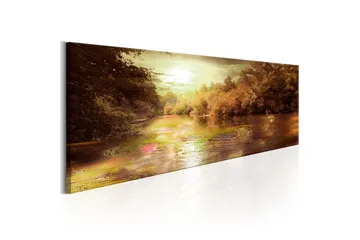 Billede Mysterious Land 150x50 - Artgeist sp. z o. o. - Boligtilbehør - Billeder & kunst - Billeder på lærred