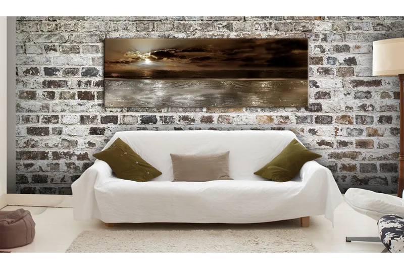 Billede Mysterious Ocean 150x50 - Artgeist sp. z o. o. - Boligtilbehør - Billeder & kunst - Billeder på lærred