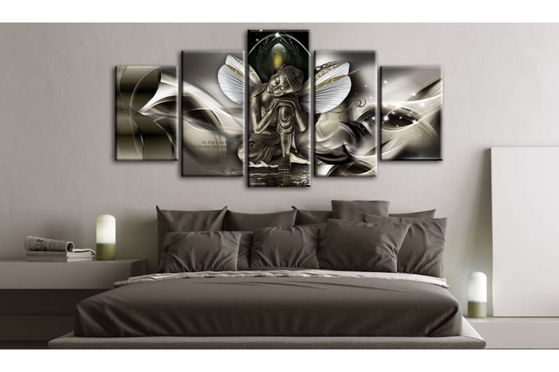 Billede Mystic Buddha 200x100 - Artgeist sp. z o. o. - Boligtilbehør - Billeder & kunst - Billeder på lærred