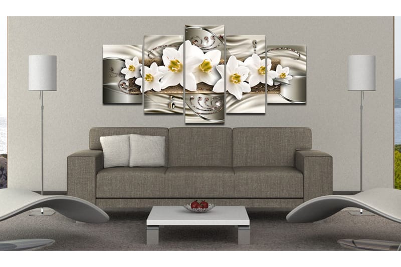 Billede Narcissi 100x50 - Artgeist sp. z o. o. - Boligtilbehør - Billeder & kunst - Billeder på lærred
