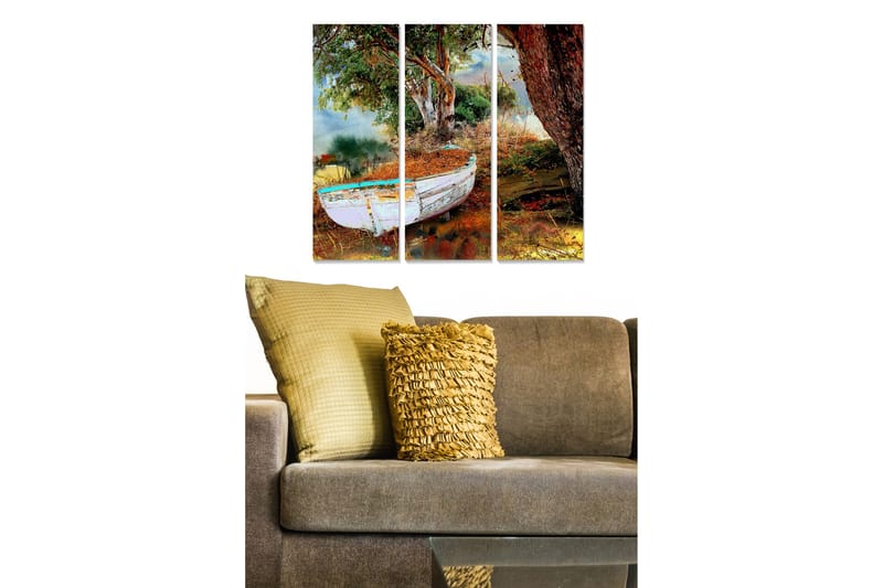 Billede Nautical 3 stk Flerfarvet, 22x05 cm