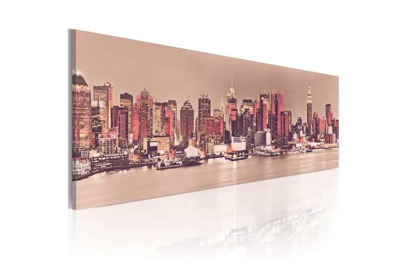 Billede New York City Of Light 150x50, Artgeist sp. z o. o.
