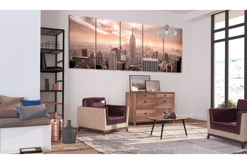 Billede New York Manhattan 200x80 - Artgeist sp. z o. o. - Boligtilbehør - Billeder & kunst - Billeder på lærred