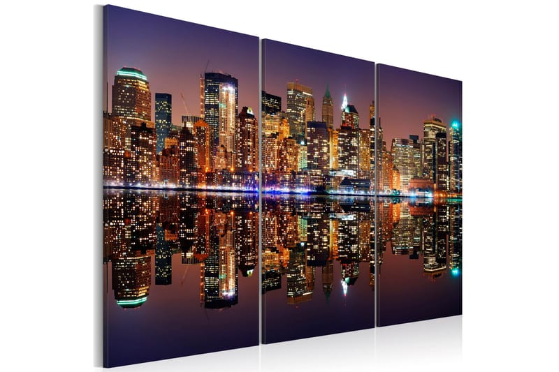 Billede New York Water Reflection 120x80, Artgeist sp. z o. o.