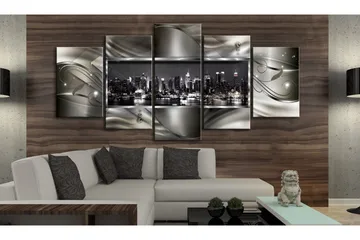 Billede Night In New York Iii 200x100 - Artgeist sp. z o. o. - Boligtilbehør - Billeder & kunst - Billeder på lærred