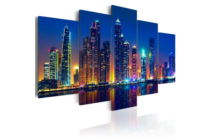 Billede Nights In Dubai 100x50, Artgeist sp. z o. o.