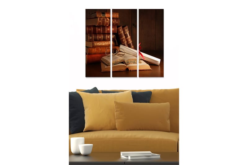 Billede Nostalgic 3 stk Flerfarvet, 22x05 cm