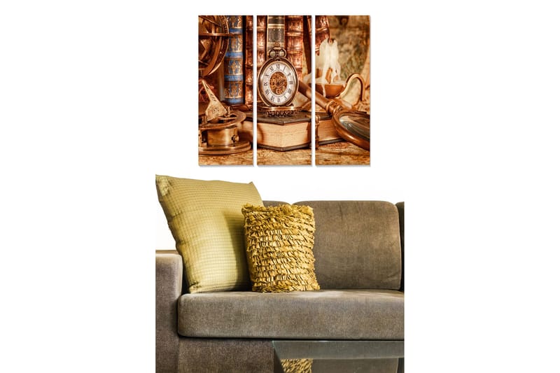 Billede Nostalgic 3 stk Flerfarvet, 22x05 cm